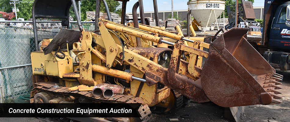 Concrete Construction Equipment Auction