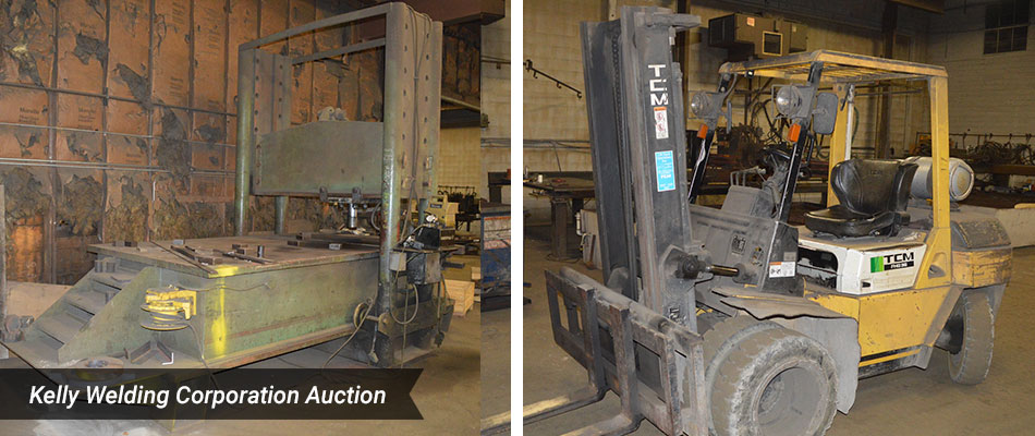 Kelly Welding Corp Auction Gerlach Companies