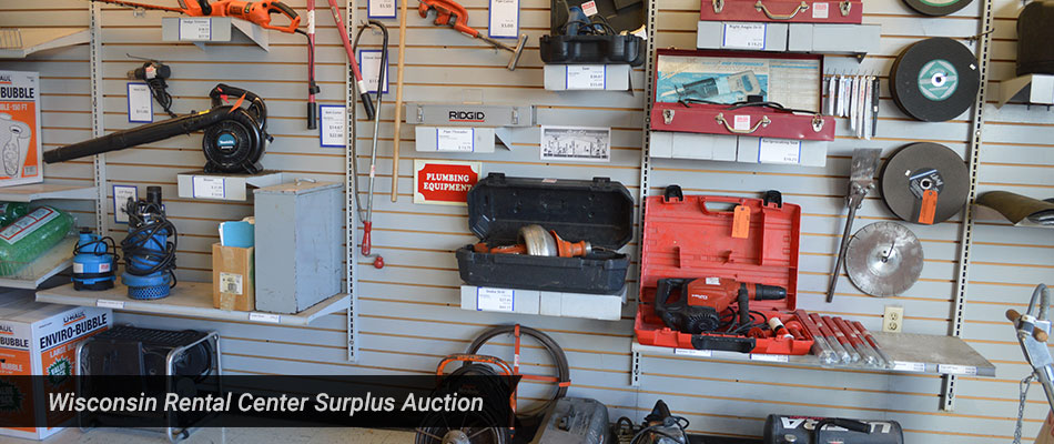 Wisconsin Rental Center Surplus Auction