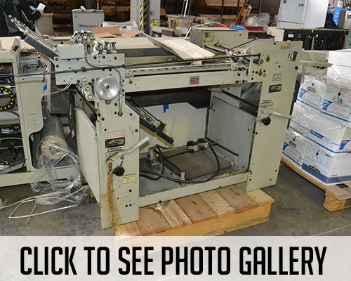 Printing Equipment Auction Photos