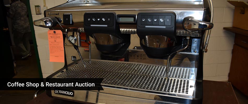 Coffee Shop & Restaurant Auction