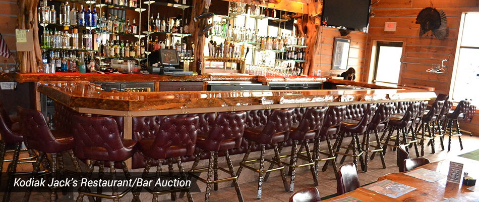 SKodiak Jacks Restaurant Bar Auction