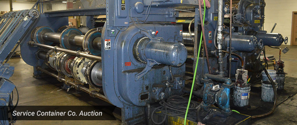 Service Container Company Auction
